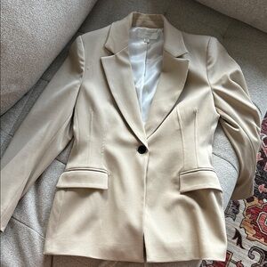 Zara - One-Button Tailored Blazer